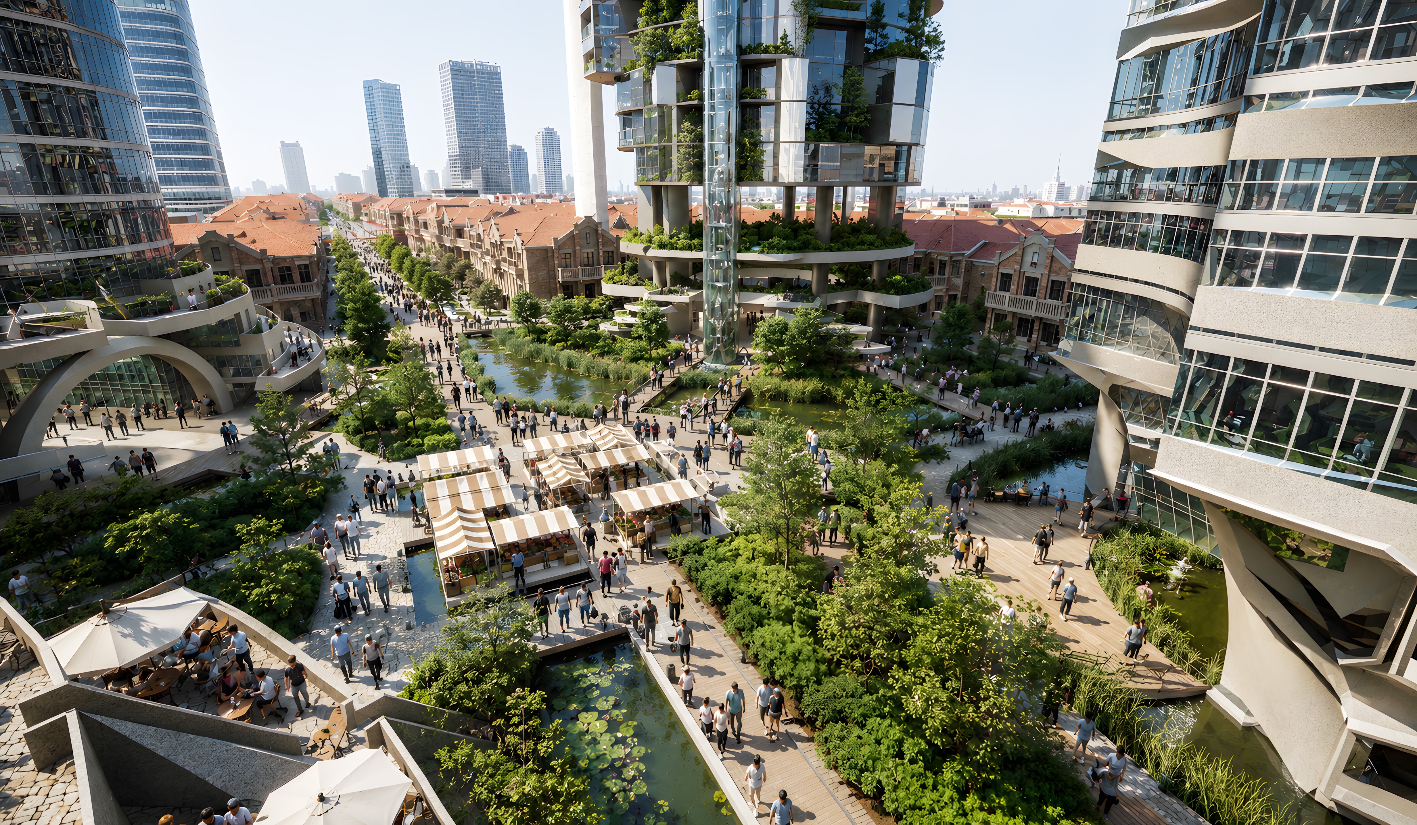 Shanghai Sustainable Masterplan - Central Courtyard - 2008_2.jpg