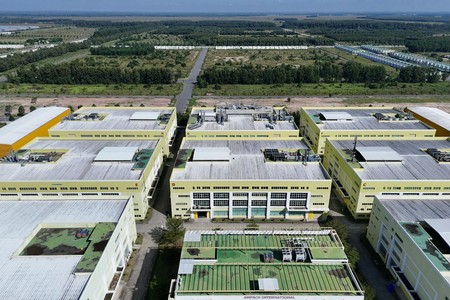 Aerial view of Binh Duong industrial zone, Vietnam